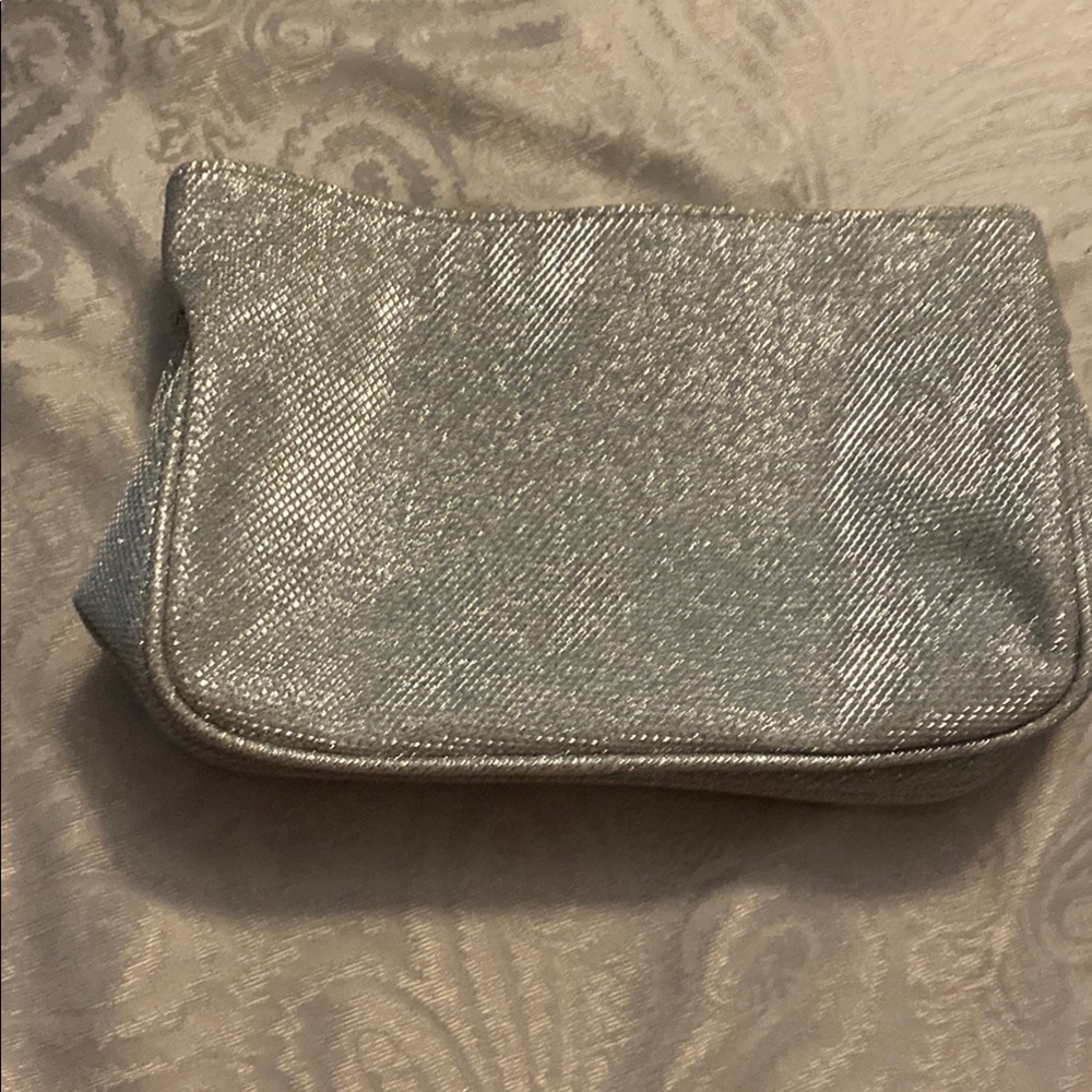 Elegant Silver Clutch Bag